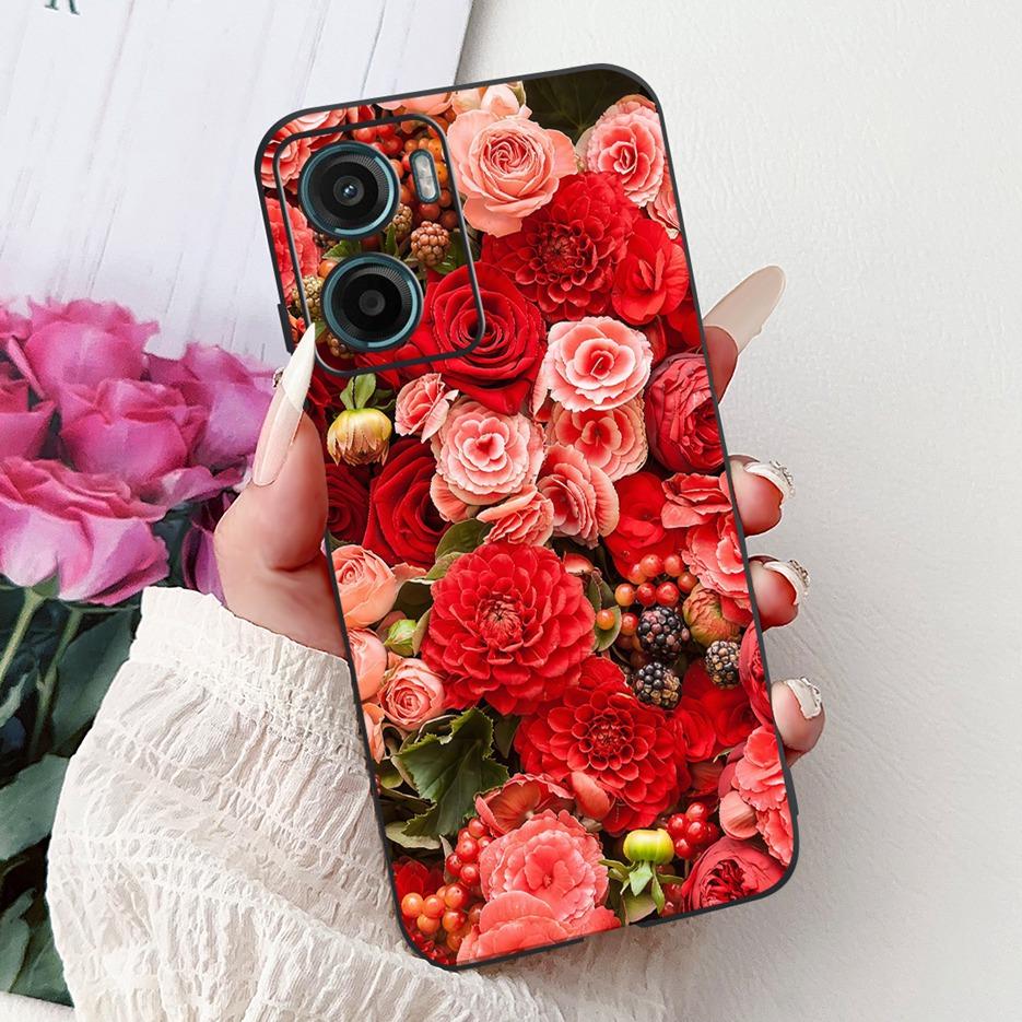 

For Motorola Moto G05 Case MotoE15 New Fashion Painted Cover Shockproof Phone Case For Motorola Moto E15 G 05 MotoG05 Soft Shell Motorola Moto E15