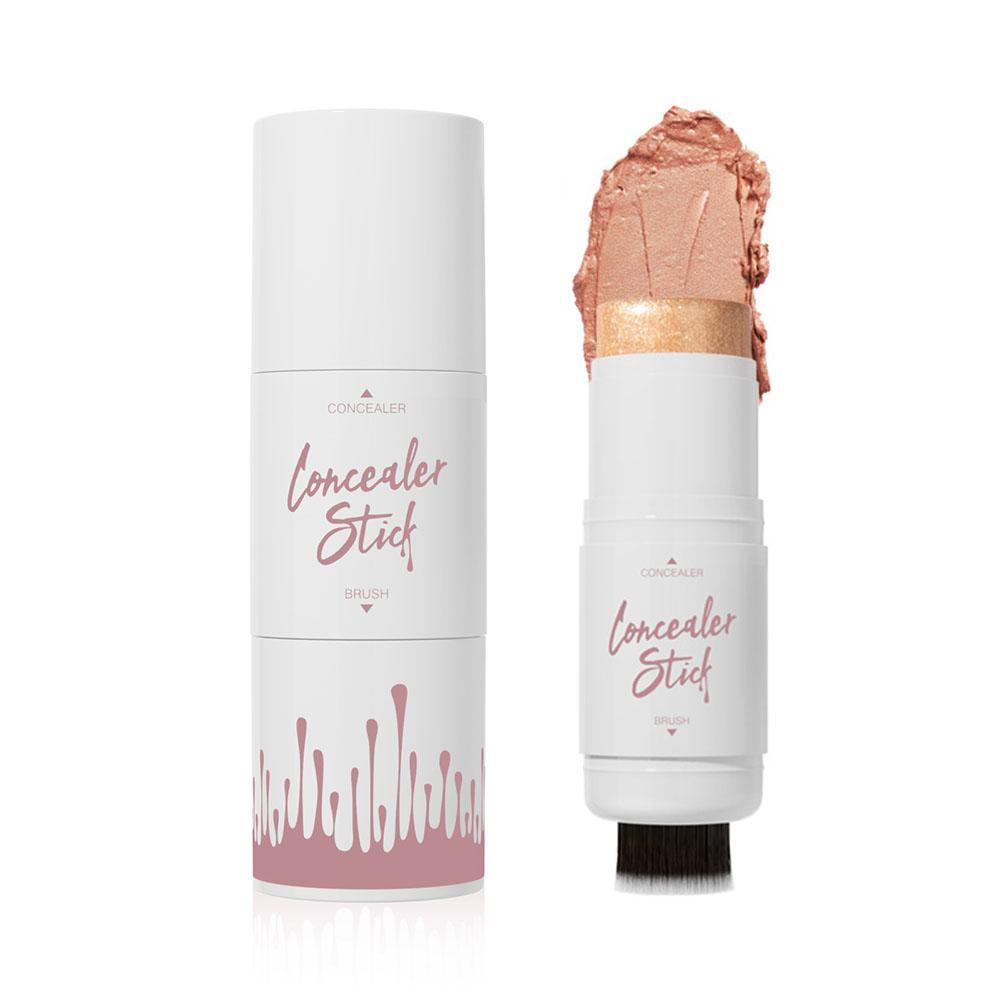 Natural Smooth Blush Stick Long Lasting Moisturizing Waterproof Contour Highlighter Blush Y4V5