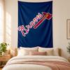 Atlanta Braves Tapestry Highquality for Decorating Living Room Bedroom Dorm Walls Ideal As Bedroom Wallart Orholiday Gift