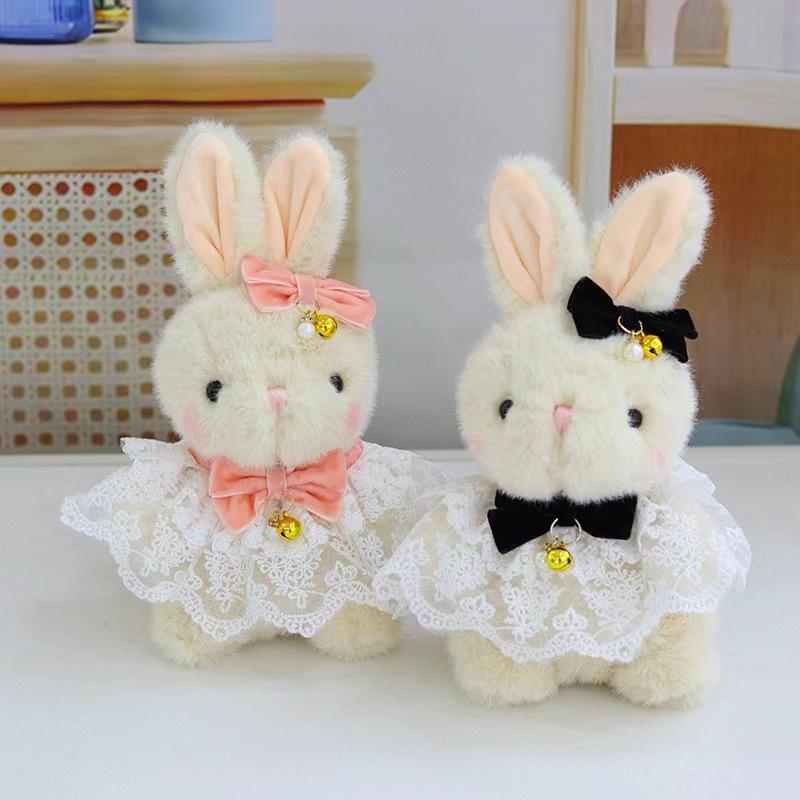 New Lolita Bunny Doll Doll Doll Girl Heart 8 Inch Machine Doll Children's Birthday Gift