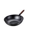 Zhangqiu Traditioneller Eisen Wok ohne Beschichtung, Antihaft, Rundboden, für Gasherd