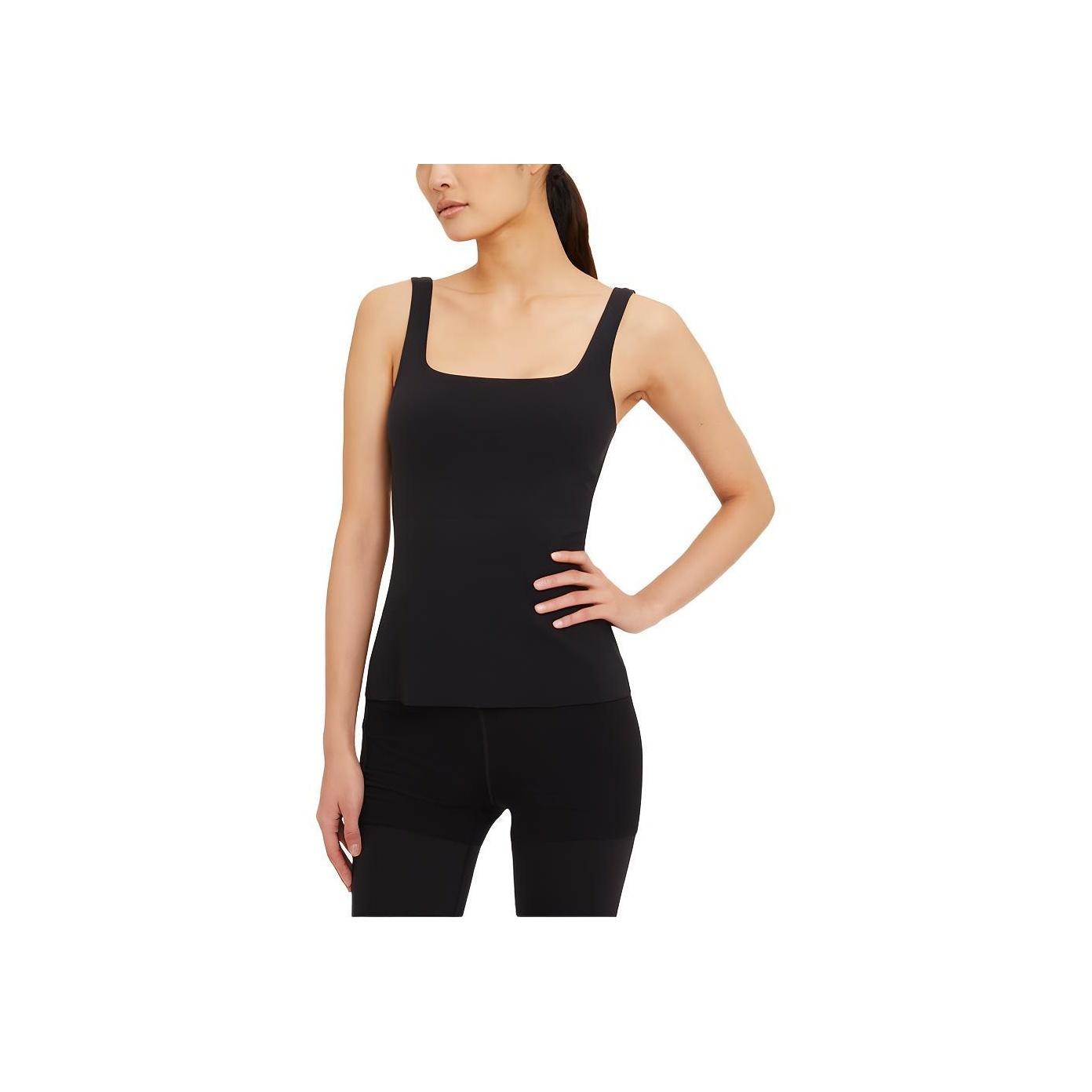 Nike Yoga Luxe Tank Top Women Black DA0724-010 S