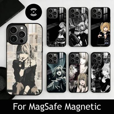 Misa Amane Phone Case For iPhone17,16,15,14,13,12,11 Plus,Pro Magnetic For Magsafe Wireless Charging