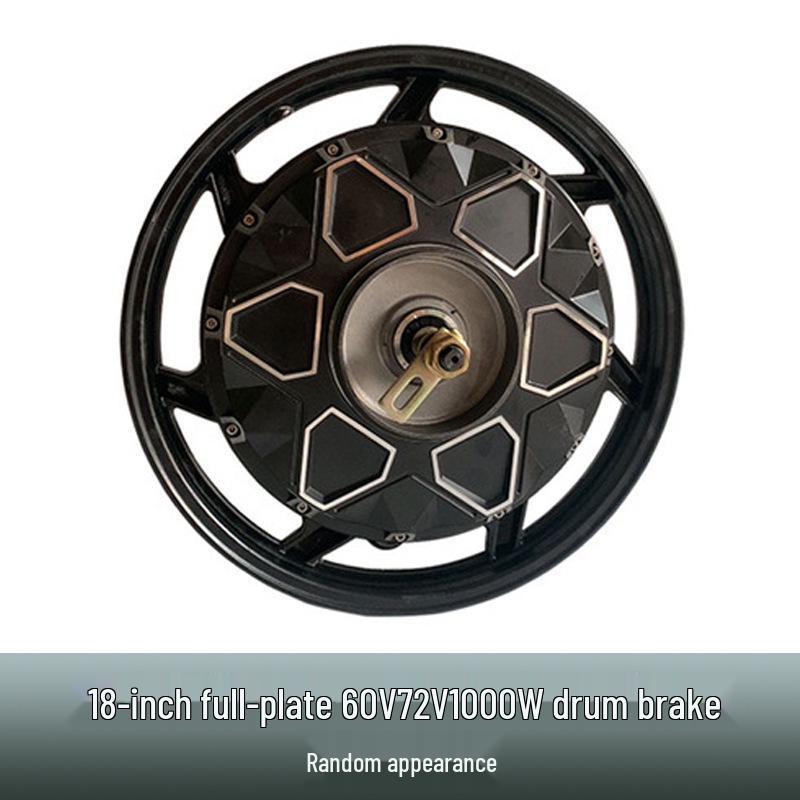 18-Inch/16-Inch Integrated Electric Tricycle Wheel Hub Motor, 48V/60V, 800W/1000W