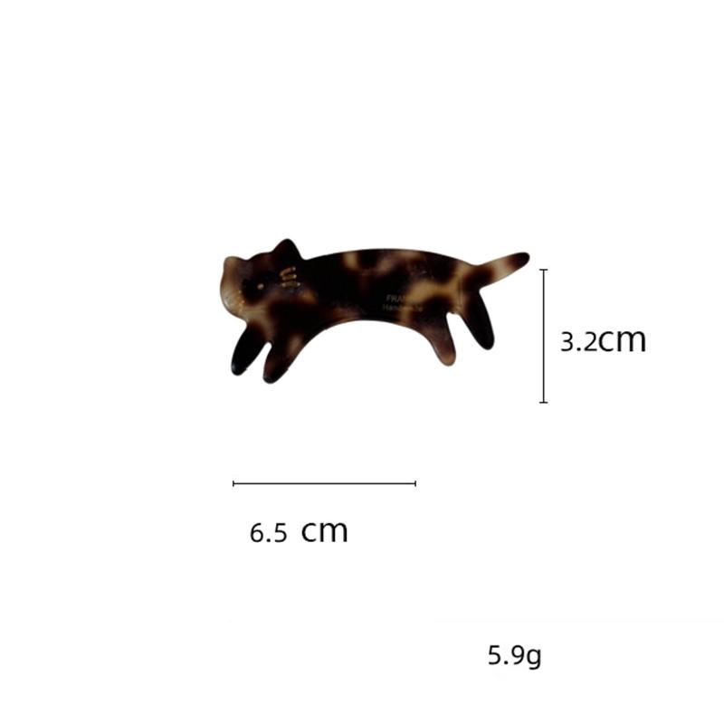 Korea Cute Cat Hair Clips Hairpin for Women Girls Students Crab Headband for Washface Y2K Hair Accessories Headwear Ornament
