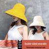 DÉCOUVREZ SUNNY Chapeau Bob Réversible à Large Bord