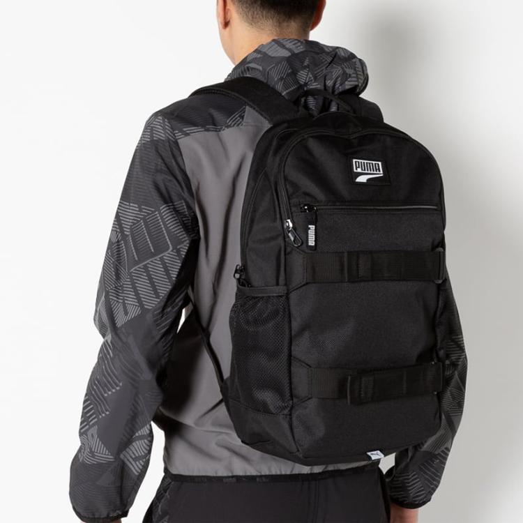 New PUMA Fabric Backpack Regular Unisex Black 076905-01