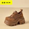 Women's shoe temperament college style Le Fu shoes women's 2025 autumn new style sponge cake casual single