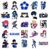 50 Japanische Anime Blue Lock Sticker - Wasserdicht, DIY Journal, Handyhülle Dekoration, Kleines Geschenk.