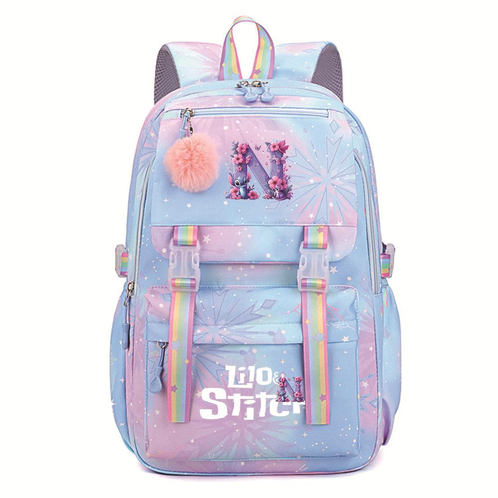 

Elementary School Students Cartoon Schoolbag Large Capacity Load Reduction Spine Protection Zipper Storage Backpack Backpack
