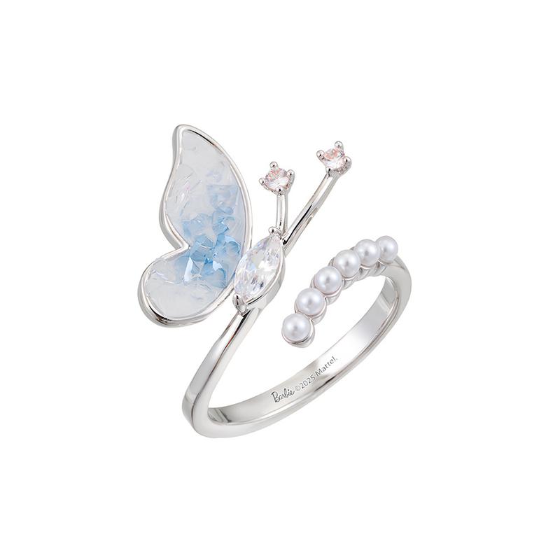 Barbie ring Sweet Dream Butterfly Open shines with niche design and high-end sense. Romantic Butterfly, versatile for daily commuting BBR716427 золотой