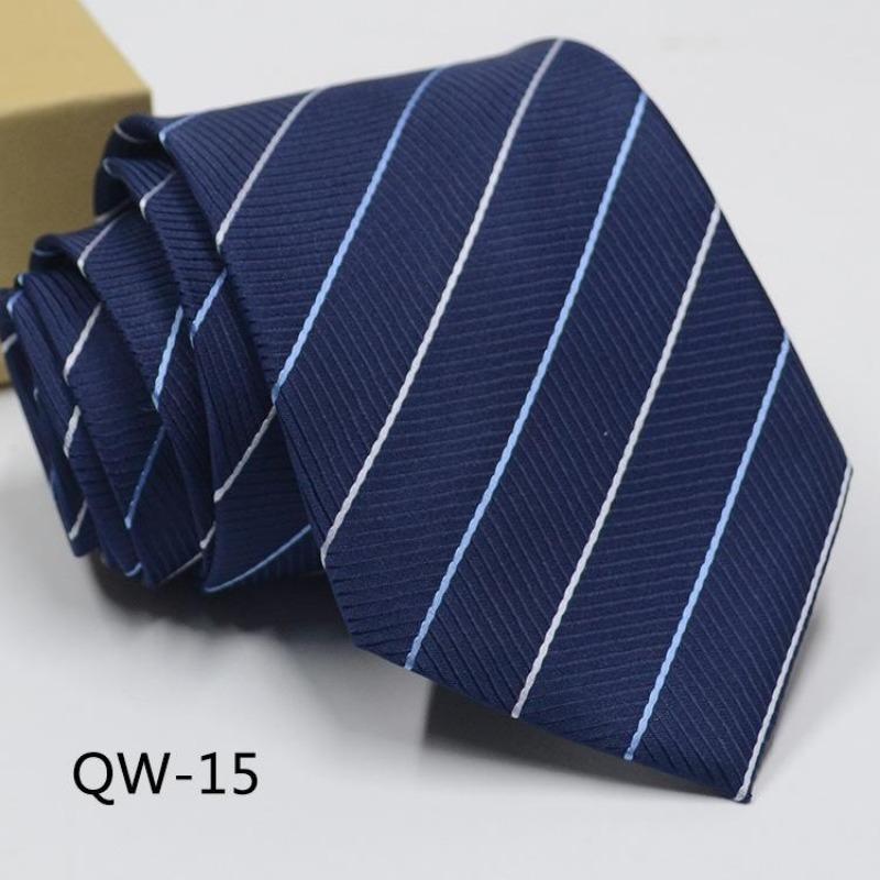 Men'S Dress Business Casual Professional Groom Wedding Best Man Striped Jacquard Fine Gentleman Men'S Premium Tie