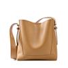 Cowhide Women's Shoulder Bag Fashi Trend Luxury Designer Bucket Bags Large Capacity Genuine Leather Women Crossbody Bags