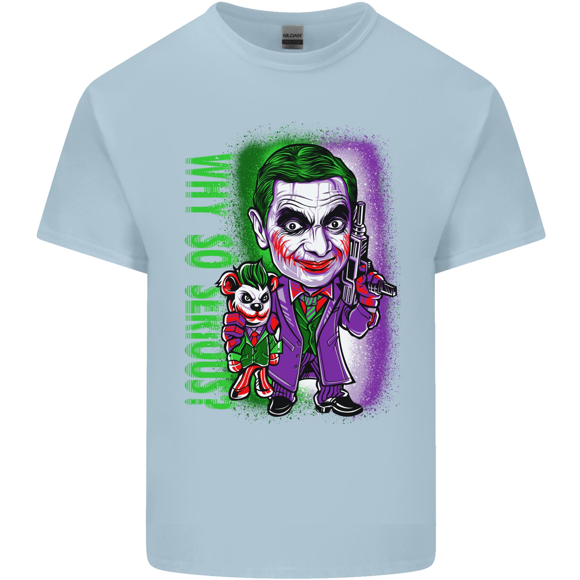 Why So Serious Funny Movie Parody Unisexs Light Cotton TShirt S