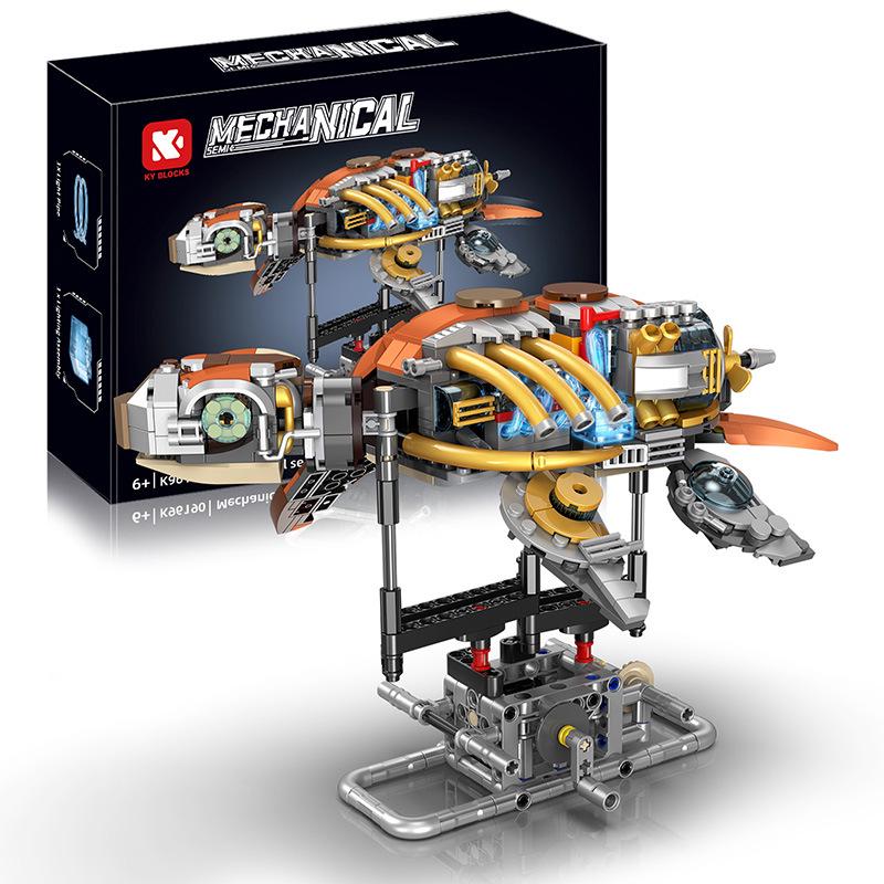 Kit de robot programmable télécommandé avec blocs de construction pour l'exploration scientifique éducative