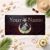 Turkish Samurai (5) Custom Name Beach Towel Soft Towel Gift for Beach Pool Swimming Vacation
