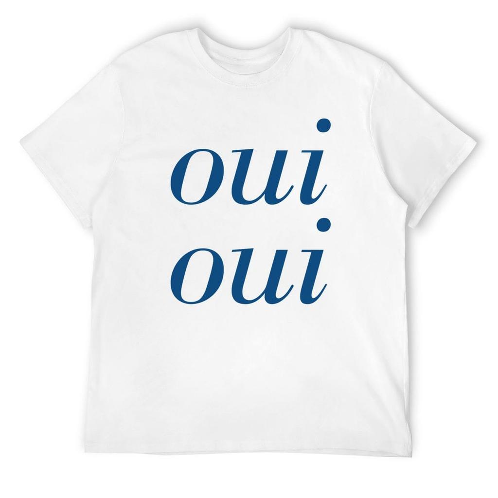 Oui Oui TShirt Customs Cheap Stuff Tops for a Boy Unisexs Big and Tall T Shirts