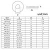 2/50X A2-70 304 Stainless Steel Flat Washers M2.5-M16 Large Size Oversize Big Wider Plain Gasket Flat Washer