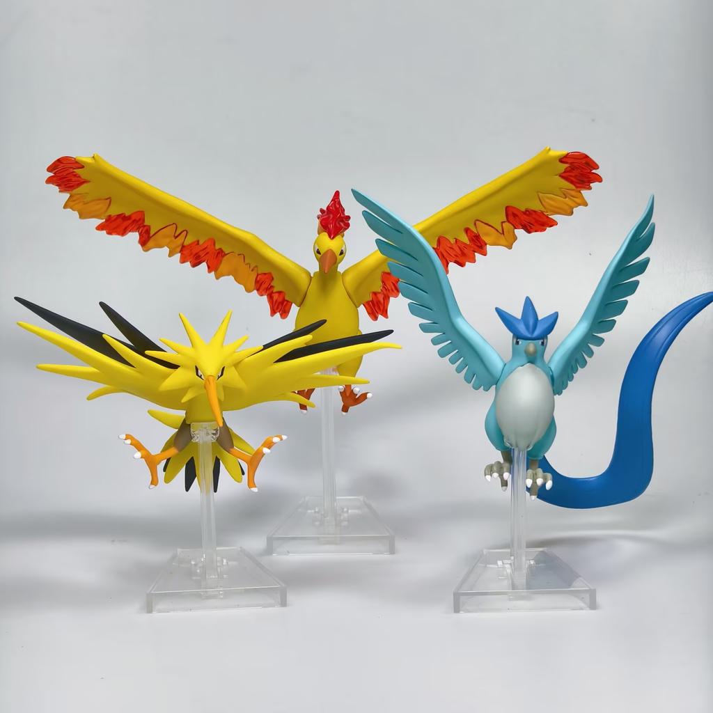 Pocket Monsters With Wings Elf Handmade Fossil Pterosaur Lightning Bird Frozen Bird New Phoenix King Flame Bird Childhood
