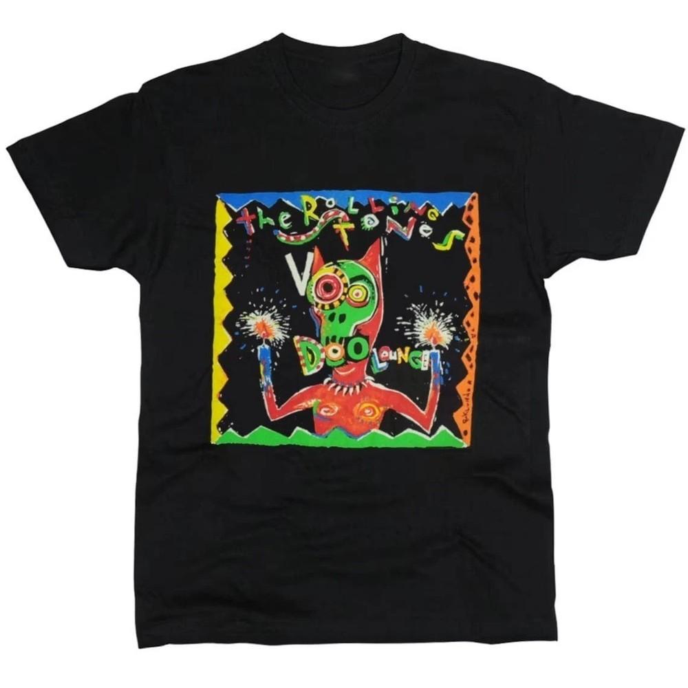 VTG 1994 Rolling Stones Voodoo Lounge Shirt, reprint Unisex T-Shirt M