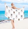 American Baseball Microfiber Beach Towel Quick Dry Water Absorbent Swimming Bath Towel for Adult Men Women Sports Outdoor Use