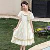 Girls' Summer Dress 2026 New Style Children's Elegant Girls' Summer Girls' Summer Girls' Beautiful Girls' Skirt