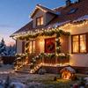 Lampki choinkowe 192 LED biały ciepły