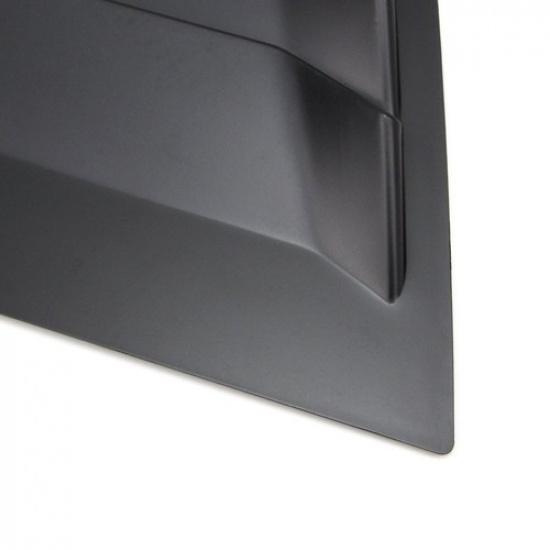 Quarter Side Window Louver Vent Cover for Mazda 3 Axela 2014-2018 Matte Black