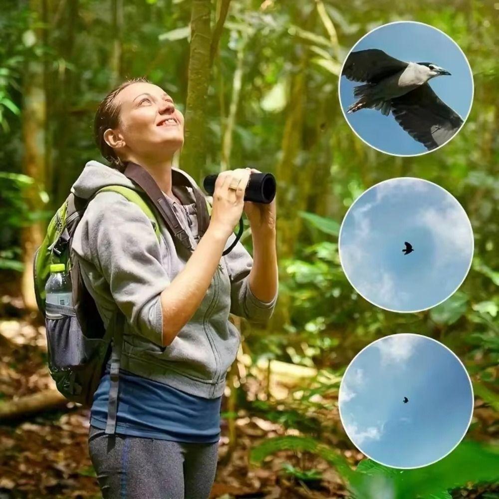 FMC Coating High-Power Telescope 8XMagnification Dual Focus Telescope Wildlife Observation