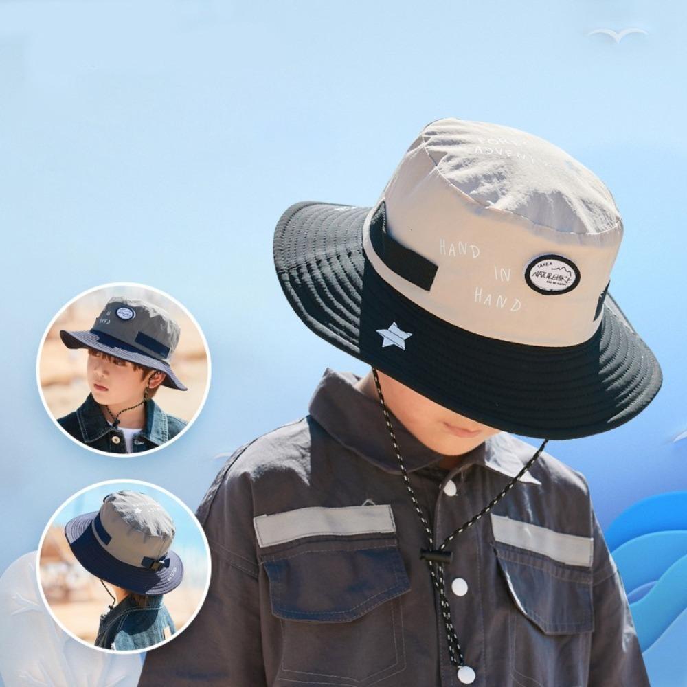 Trendy Fishing Cap Anti-Sun Sunscreen Hat New Bucket Hat  Summer