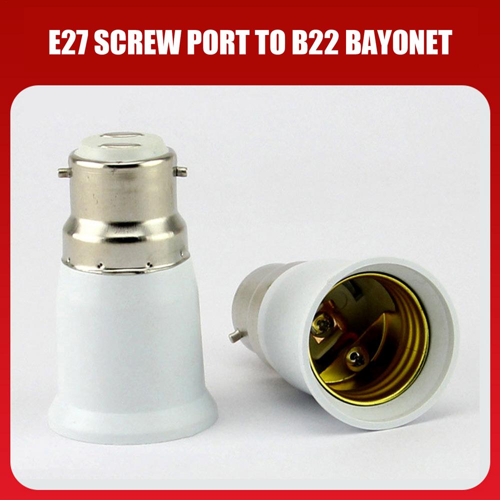 Light Bulb Lamp Socket Converter Socket Adapter Bulb Base Adapter Converter Lamp Base Adapter  B22-E27/E27-B22