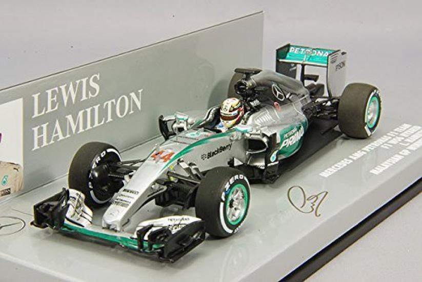 

Minichamps scale resin model Petronas F1 Team W06 2015 F1 Malaysian Grand Prix Hamilton Special 1/43 Mercedes-AMG Hybrid, #44, L. Ver.