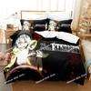 Anime To Your Eternity Bettwäscheset Jungen Mädchen Twin Queen Größe Bettbezug Kissenbezug Bett Kinder Erwachsene Mode Heimtextilien