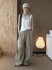 Women's 3D Patchwork Cargo Jeans with Large Pockets - Loose Wide-Leg Style for Spring/Summer Streetwear