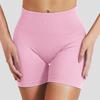 Women's High-Waisted Yoga Shorts Quick-Dry Seamless Workout Running Fitness Elastic Butt-Lifting Stretchy Gym Activewear All-Season Sports Apparel