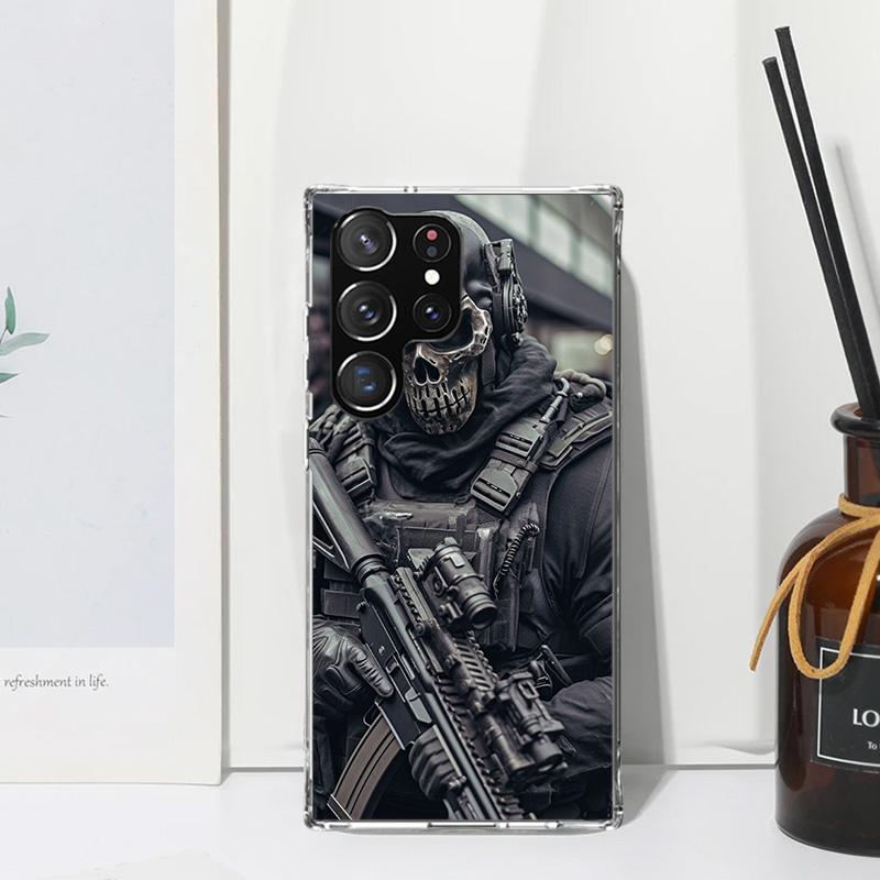 Military Army Special Forces Phone Case For Samsung Galaxy S26 S25 Edge S24 FE S23 S22 Ultra S21 Plus S20 + Art Fundas Back Cove