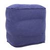 Inflatable Foot Rest Comfortable Ergonomic Portable Travel Foot Leg Rest Pillow for Airplane Car