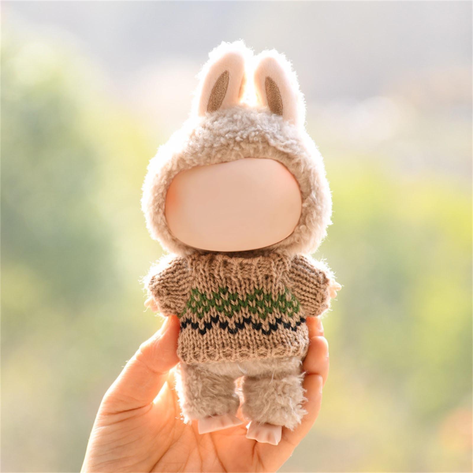 

Мила плюшева іграшка-лялька. Подарункова дитяча ганчіркова лялька в мультяшному стилі One Size