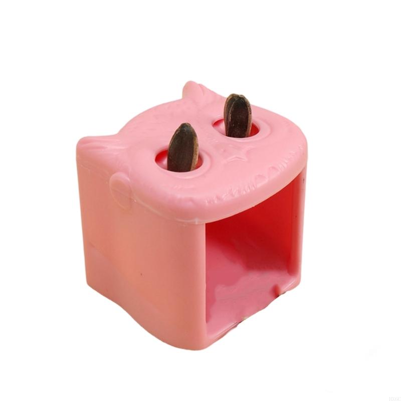 Engaging Owl Themed Sun Flower Nut Sheller for Family Bondings Educational Play Practical Shell Remover Tool HX6C