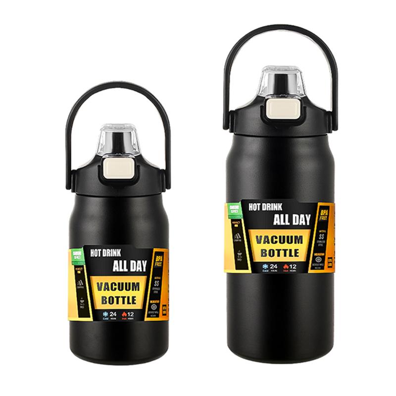 SUS304 Stainless Steel Thermos Portable Tumbler Vacuum Flasks Cold and Hot Sports Water Bottle