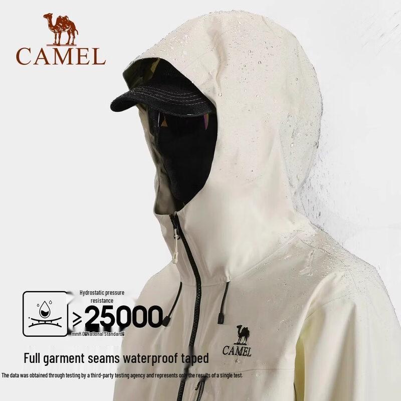 CAMEL Unisex 3-Proof Outdoor Hardshell Jacket 735BAEO009