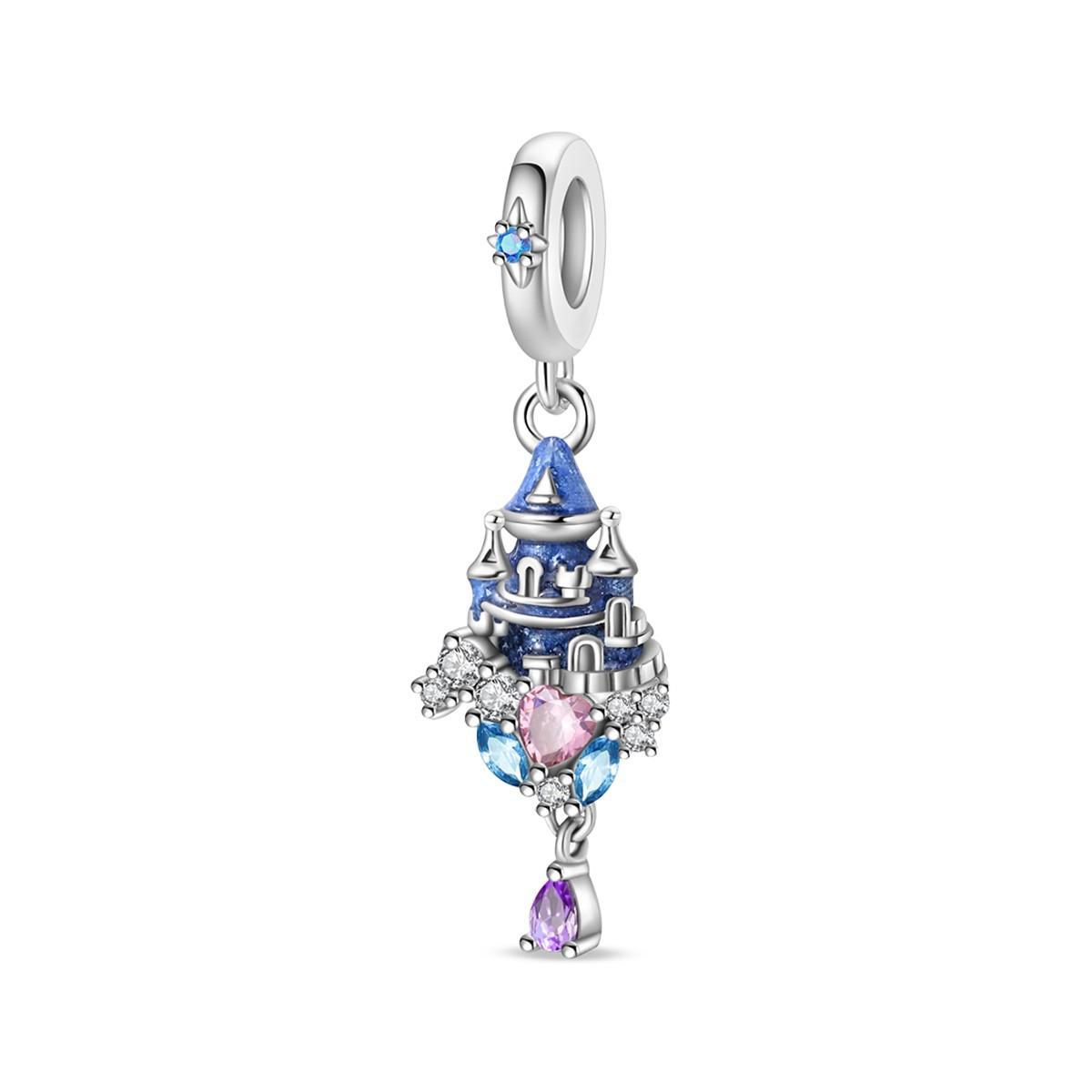 

DIY Beaded Bracelet Kit With Fairy Tale Magic Castle Prince And Fox Pendant Charms Jewelry Making Accessories