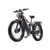 BURCHDA HC26 Elektro-Mountainbike mit zwei Motoren, 48V30AH Akku, 26-Zoll MTB Herren E-Bike, E-Bike für Erwachsene mit 2*95Nm Motoren und dicken Reifen