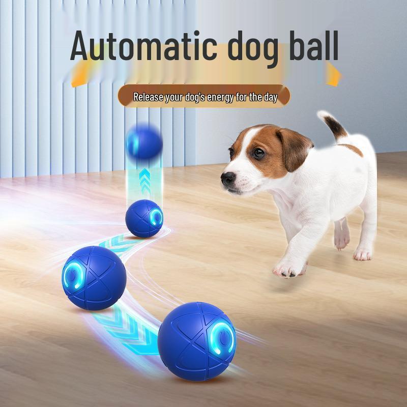 Smart Electric Jumping Pet Ball Toy - Interactive Self-Entertainment for Dogs and Cats