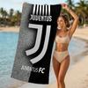 Beach Towel with Juventus FC Logo Pattern - Soft,absorbent,machine Washable Lightweight&Modern,swimming,Travel Essentials
