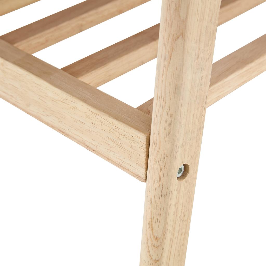 A large coffee table with a 100 cm long solid wood base, offering plenty of storage space and ideal for the living room, apartment and office