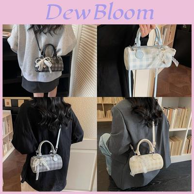 Minimalist Synthetic Leather Cylinder Bag With Zipper Closure For Daily Use