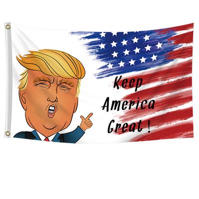 Trump Victory Flag 5ftx3ft Outdoor Trump Flags Keep America Great Again(StyleB)