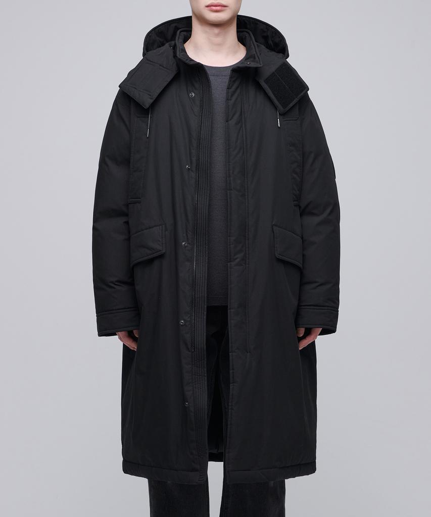 Musinsa Standard Hooded Down Field Parka [Black]