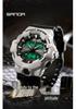 Sanda Luminous Unisex Multifunctional Casual Electronic Watch
